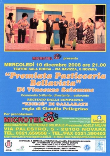 LOCANDINA PREMIATA PASTICC NOVARA